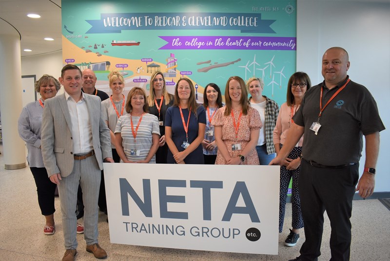 NETA Training to bring its expertise to Redcar and Cleveland in preparation for future skill demands