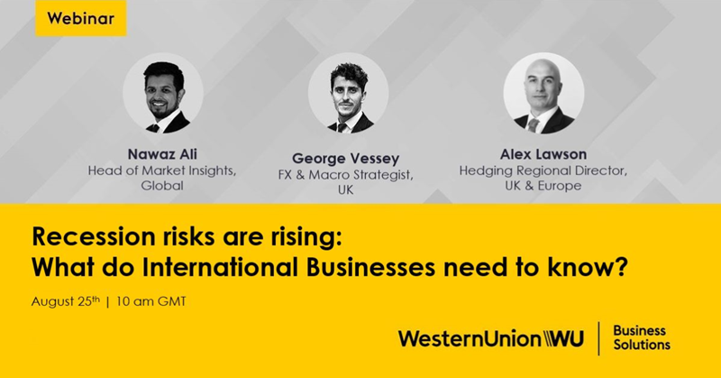Recession risks are rising: What do international businesses need to know?