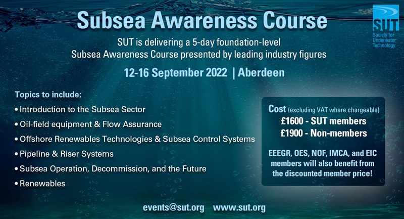 Aberdeen – Subsea Awareness Course