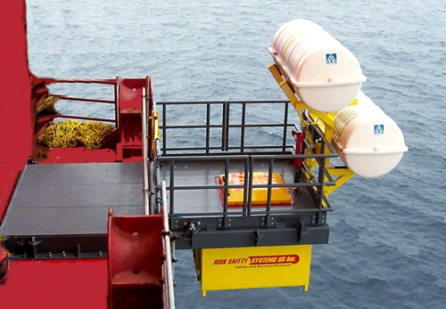 Seaward Safety Offshore Evacuation Escape Chute Systems