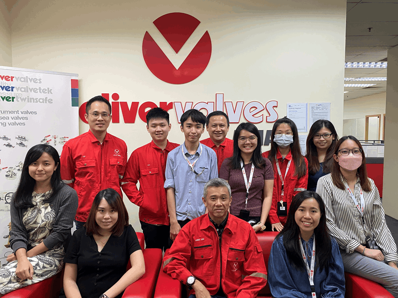 Oliver Valves Supporting Gulf of Thailand Project