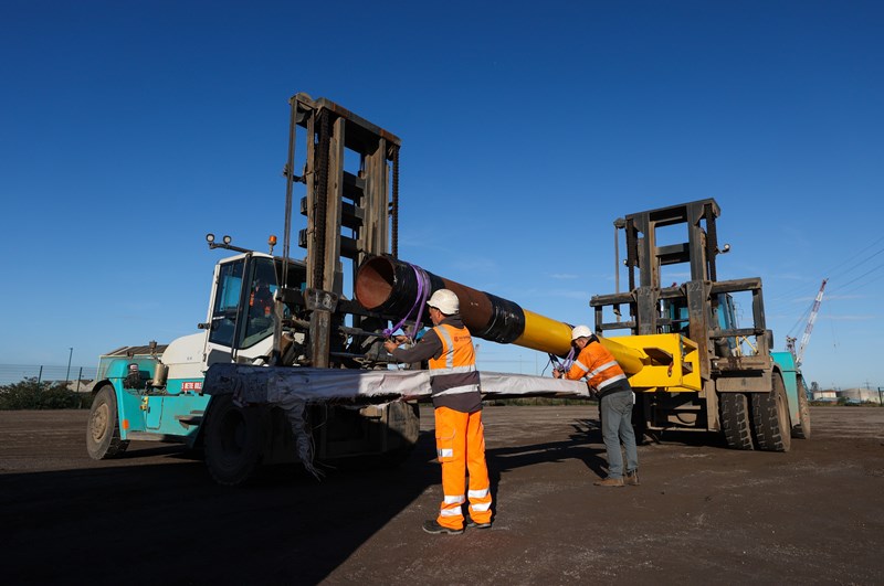 First UK Freeport activity as steel consignment arrives in Teesside