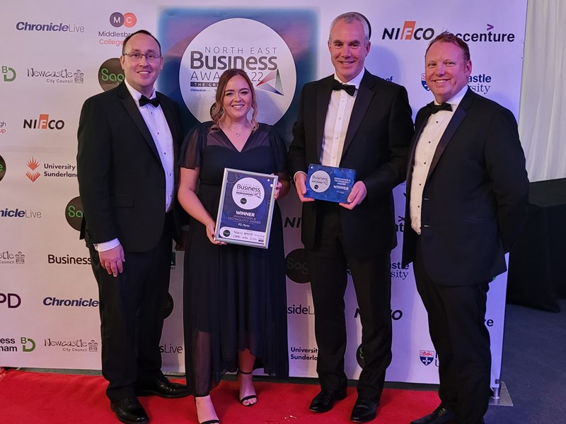 PD Ports commended for driving innovation and technology at North East Business Awards