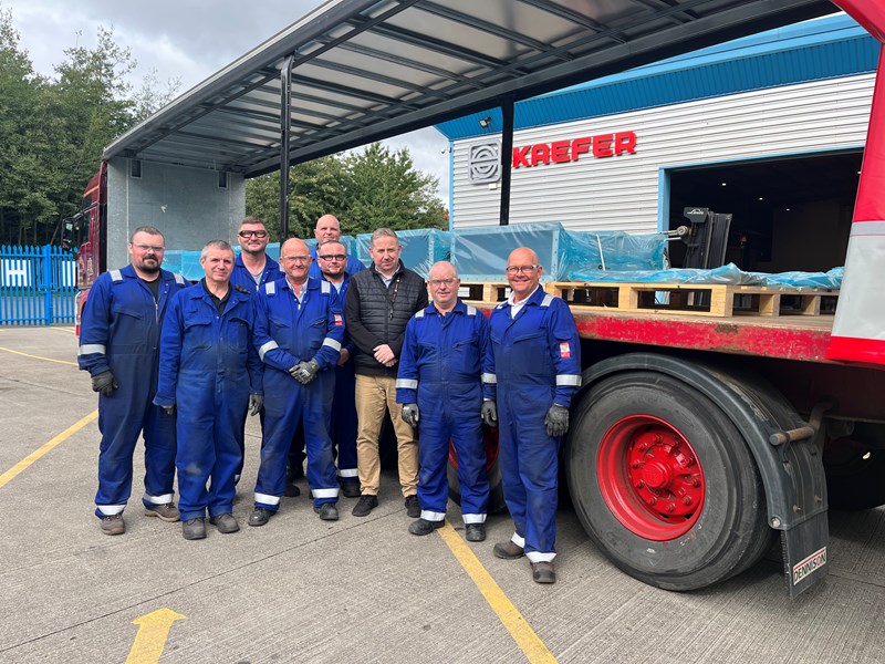 Milestone first delivery from KAEFER UK & Ireland to Hinkley Point C