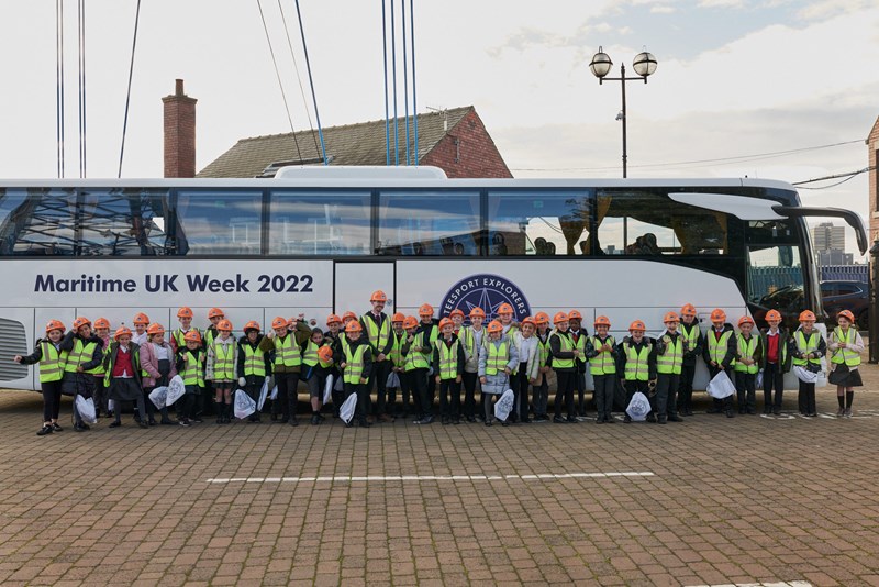 PD Ports gives 250 Tees Valley children first glimpse of careers at Teesport during Maritime UK Week