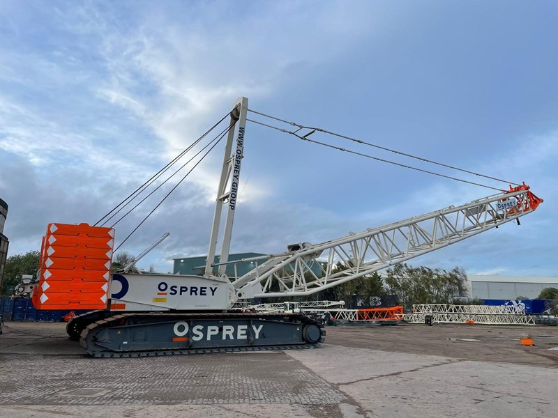 Osprey Group expands fleet with crawler cranes