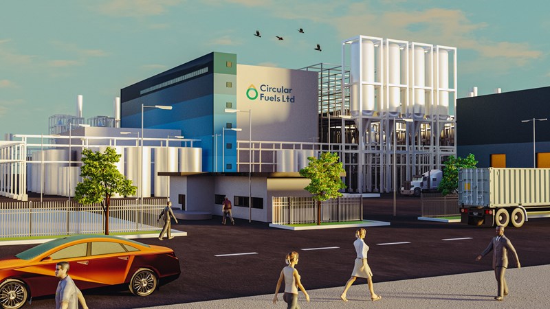 CGI Reveals How New Circular Fuels Ltd’s Rewnewables Plant Will Look