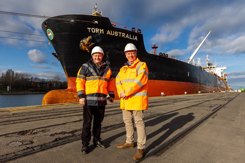 Port of Sunderland - Major fertiliser shipment lifts British agriculture