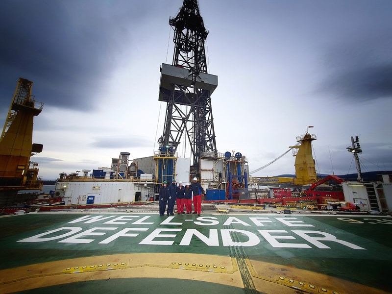 Don’t look down! AIS Survivex gets rare insight into life onboard a decommissioning rig