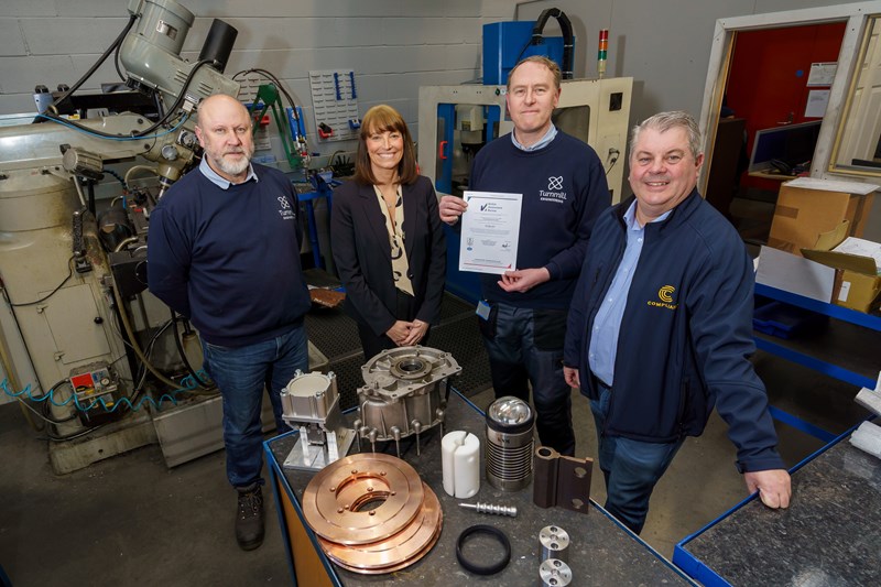 Turnmill Engineering have their sights set on further growth with ISO certification
