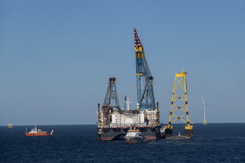 Seaway7 - Final jacket foundation installed on Seagreen