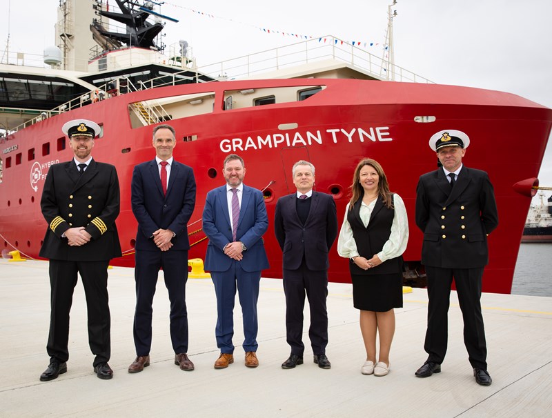 North Star holds naming ceremony for Grampian Tyne vessel