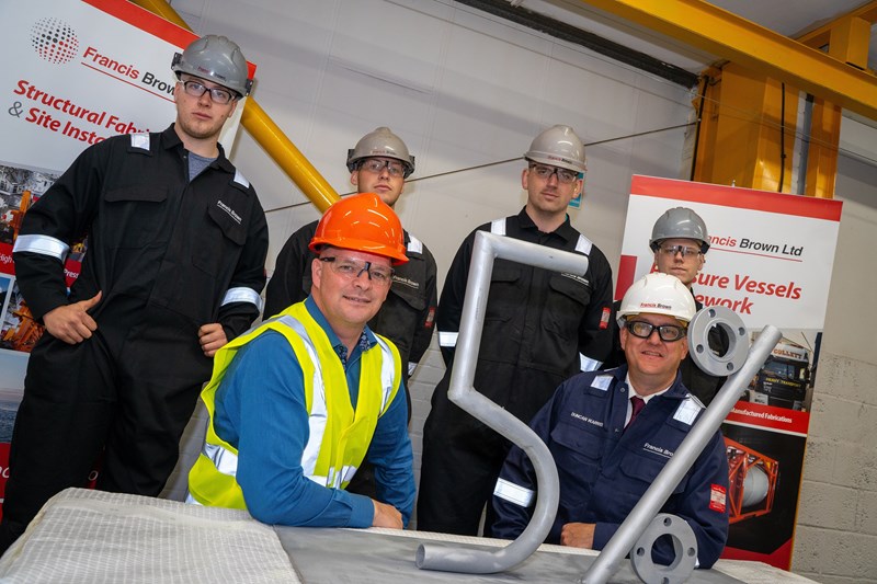 Francis Brown collaborates with Teesside University to recruit apprentices
