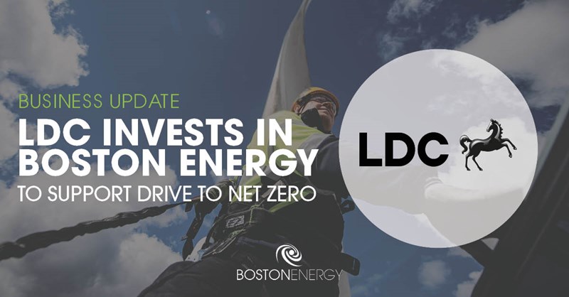 KPMG advises Boston Energy on investment from LDC to support drive to net zero
