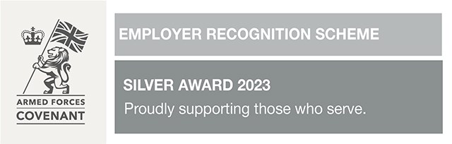 Correll Group awarded ERS Silver for their continued support to the Armed Forces Community