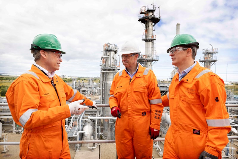Grant Shapps MP visits CATS on Teesside to discuss UK energy security