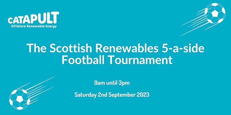 The Scottish Renewable Energy 5-a-side Football Tournament
