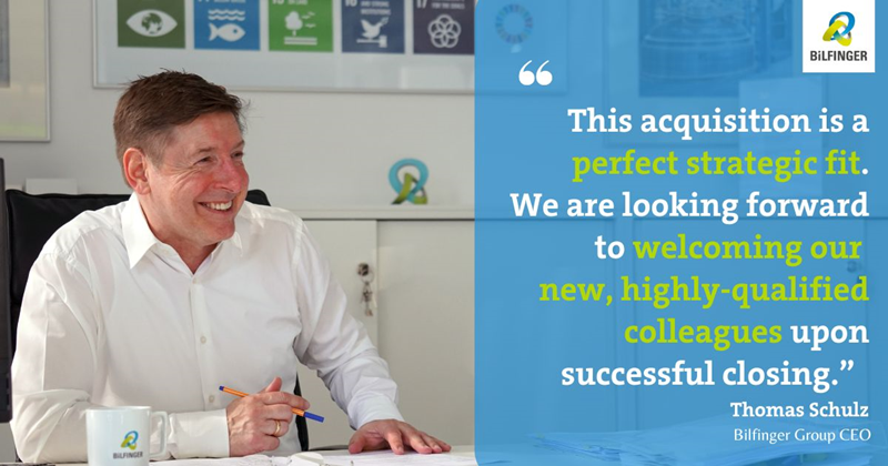 Bilfinger acquires Fluor’s Stork industrial service business in the Netherlands and Belgium