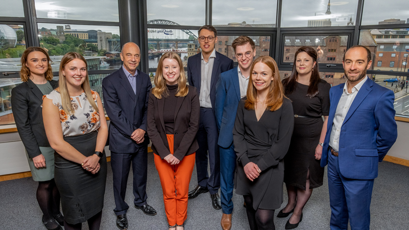100% retention rate for Newcastle headquartered law firm Ward Hadaway as it welcomes 9 newly qualified solicitors