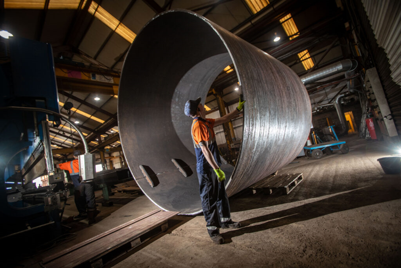 Steel Benders to follow start of giant cylinders project with recruitment drive