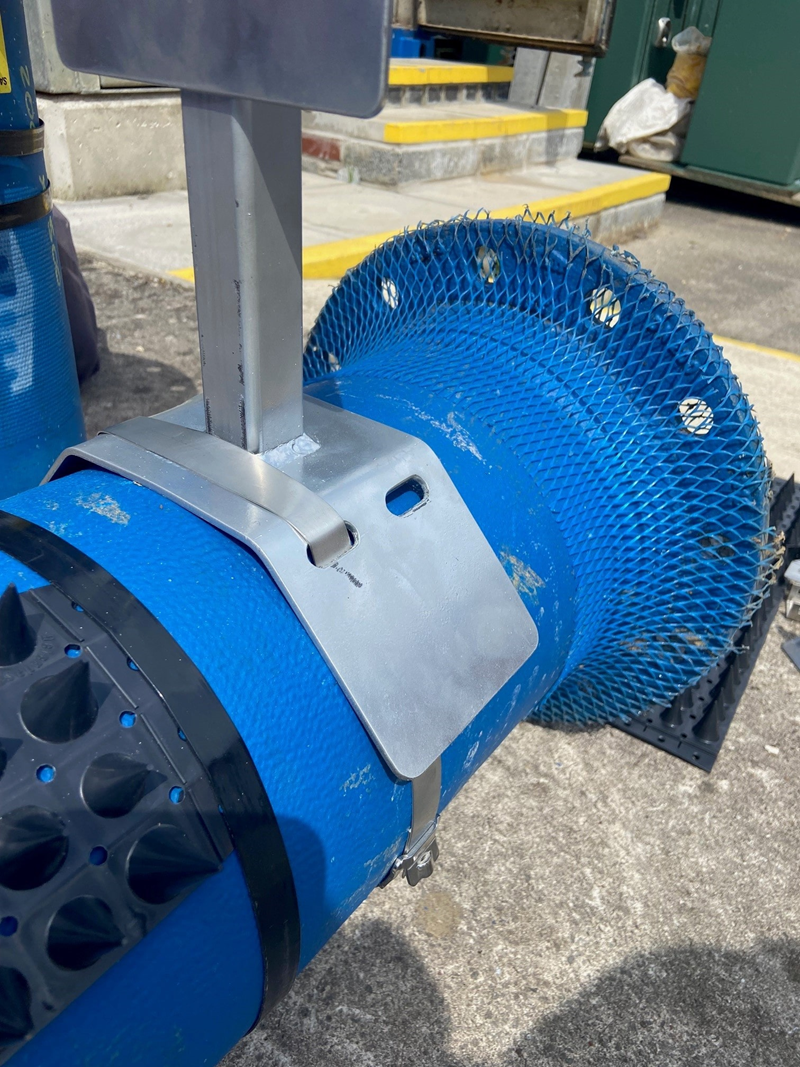 BAND-IT Ultra-Lok Free End Clamp System Supplied To Wessex Water