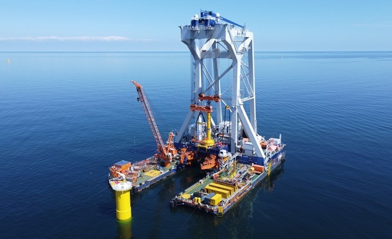 Van Oord starts laying Baltic Eagle cables