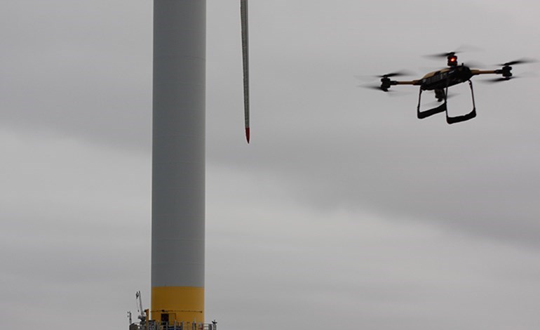 Orsted supersizes drone deliveries